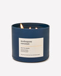 Mahogany Coconut 3-Wick Candle
